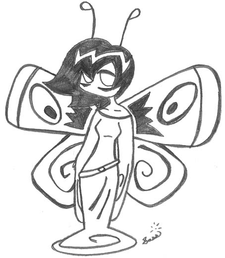 Moth Girl by supergirlcomix