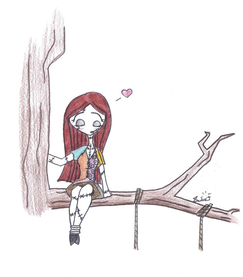 Sally in the hanging tree by supergirlcomix