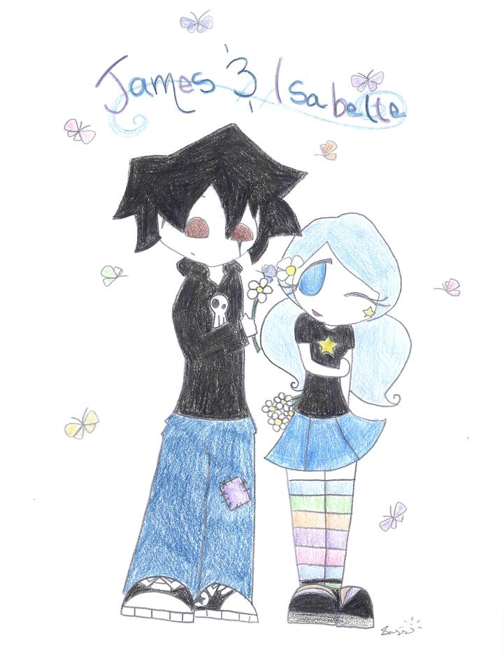James and Isabelle by supergirlcomix