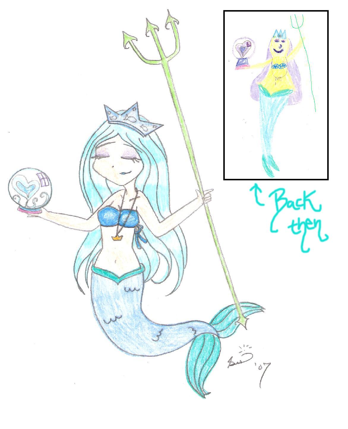 OtC: Mermaid Queen by supergirlcomix