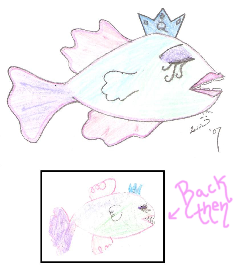 OtC: Fish Queen by supergirlcomix