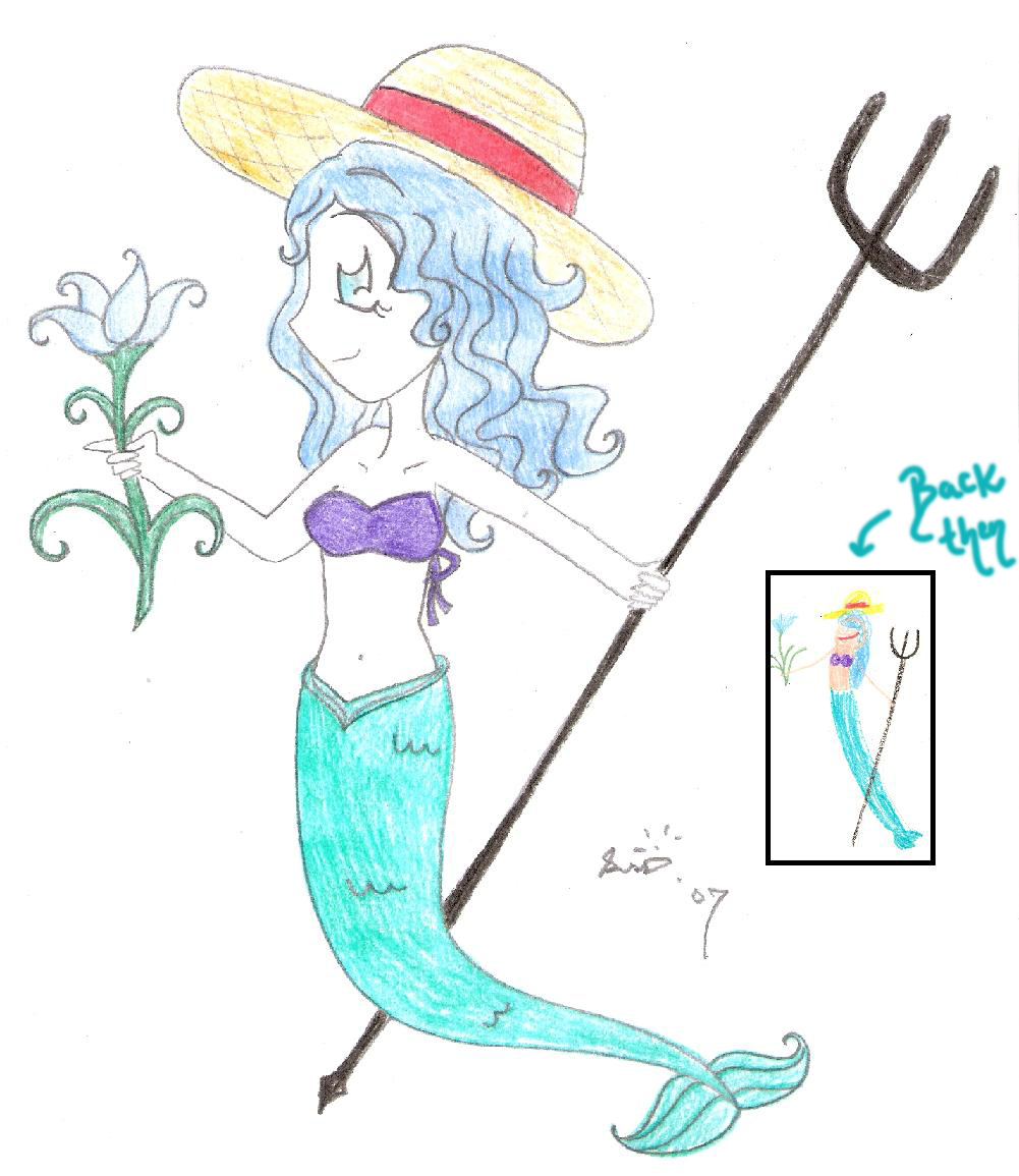 OtC: Mermaid Gardener by supergirlcomix