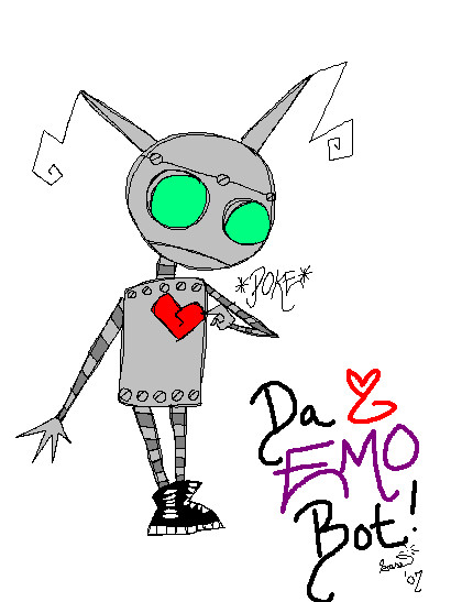Da Emo Bot by supergirlcomix