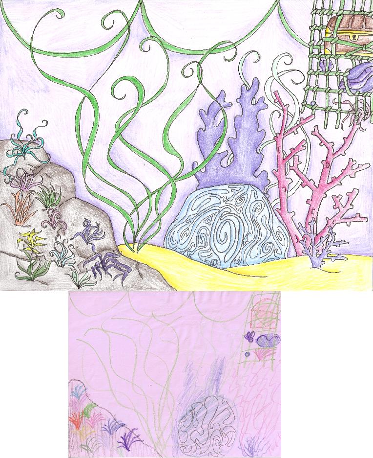 OtC SII: Undersea Garden by supergirlcomix