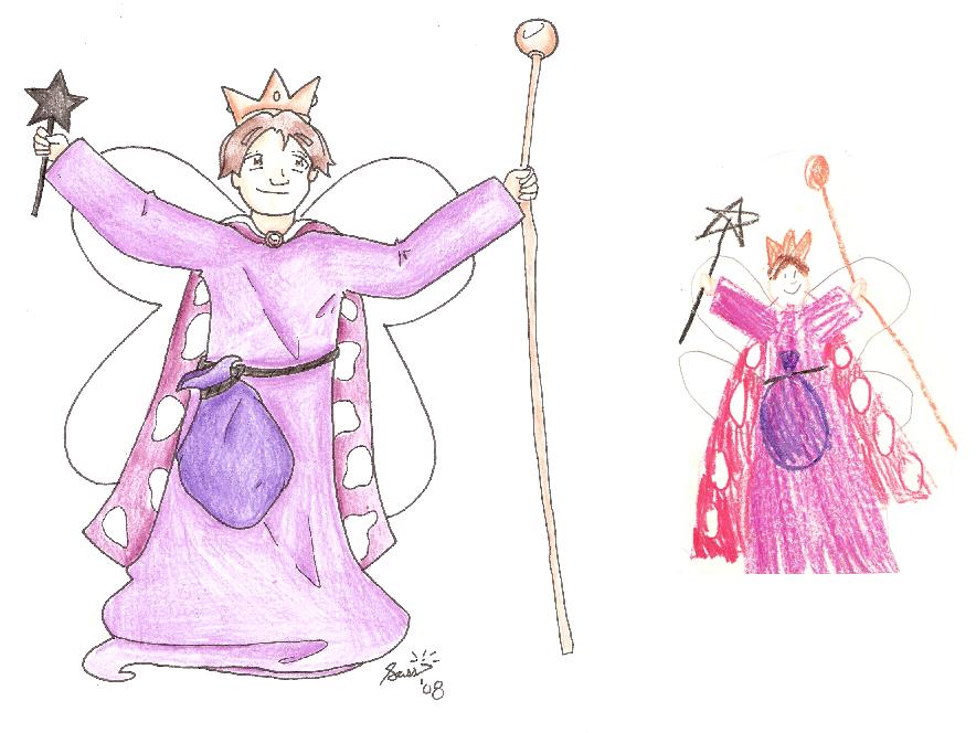 OtC SII: The Fairy King by supergirlcomix