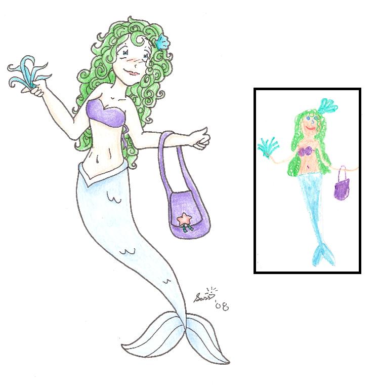 OtC SII: Mermaid Fashionista by supergirlcomix