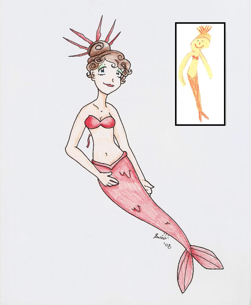 OtC SII: Elegant Mermaid by supergirlcomix