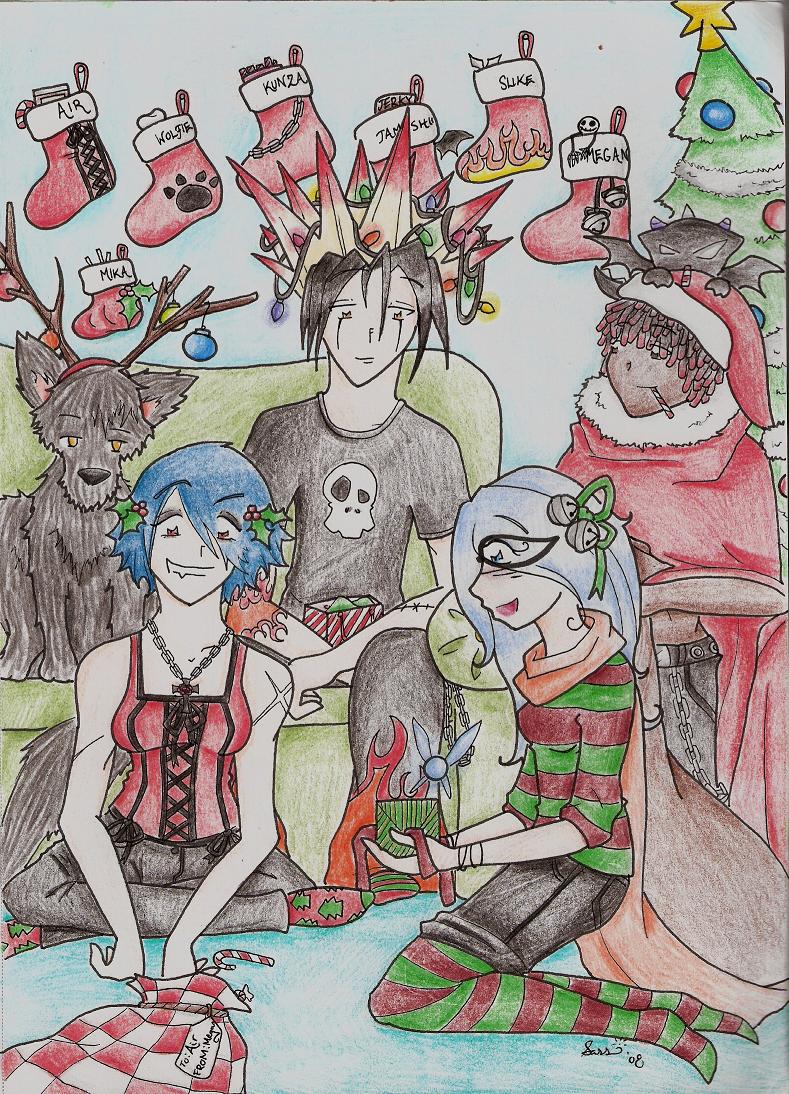 Christmas 2008 by supergirlcomix