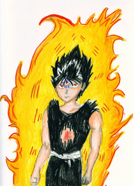 Flame of Hiei by superjm