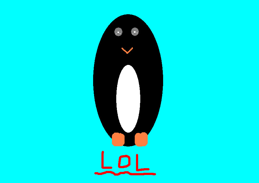 Funny Penguin by superpenguin