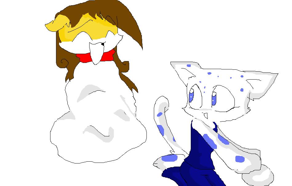 me and snowshoe by supersonicblastathon