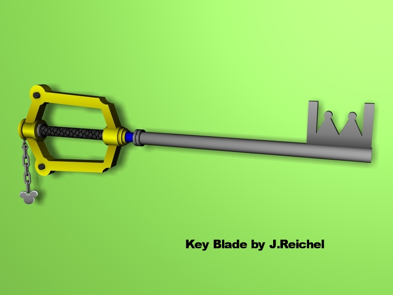 sora's first keyblade 3d by suppish_boy