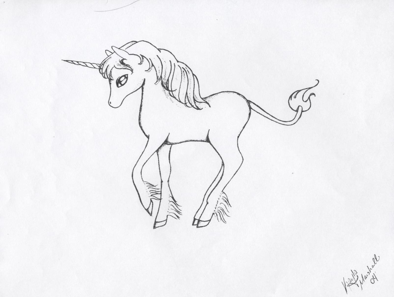 A pretty unicorn by sweet16_angst