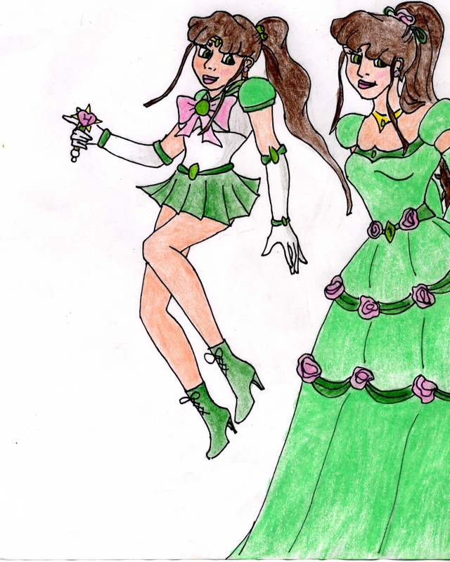 Disneyfied Sailor Jupiter by sweetXcatastrophe