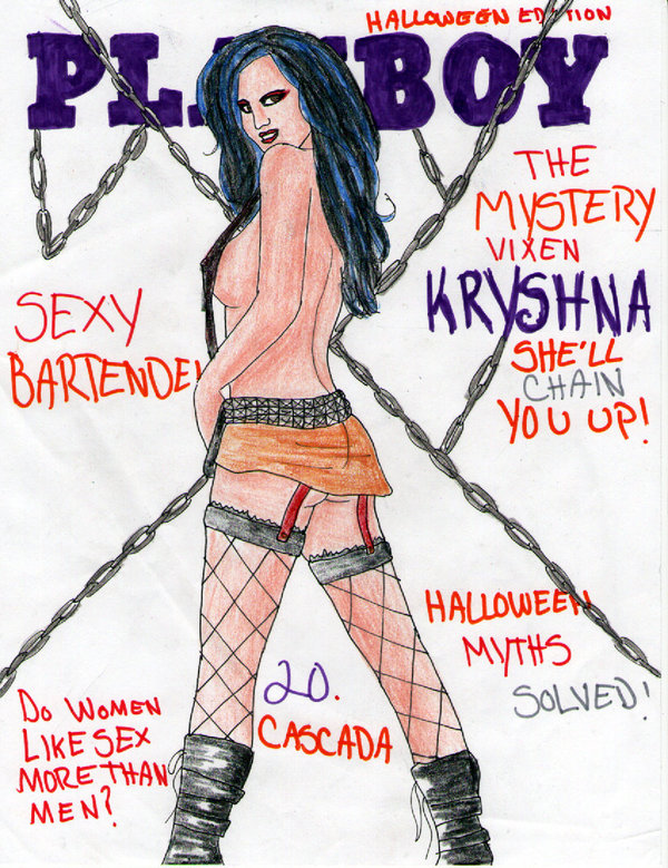 Playboy Cover Girl Kryshna by sweetXcatastrophe