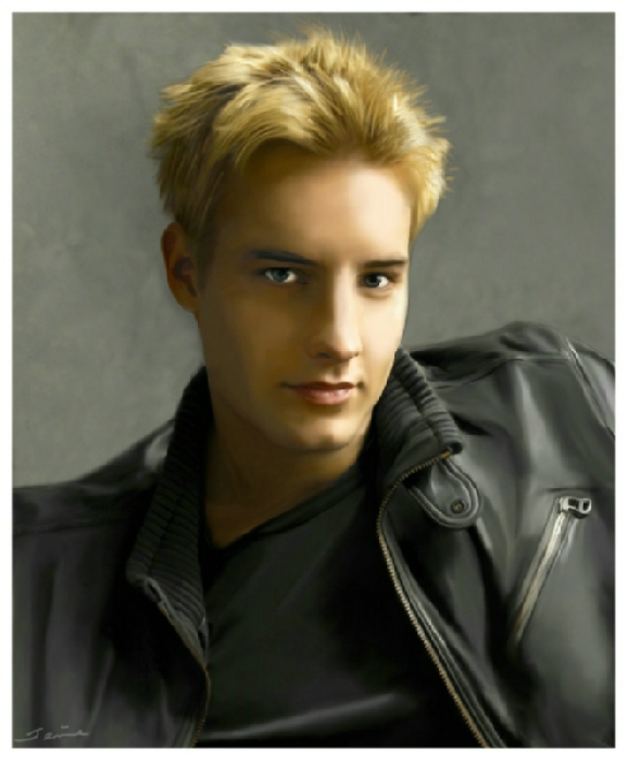 Justin Hartley Portrait by sweetcivic