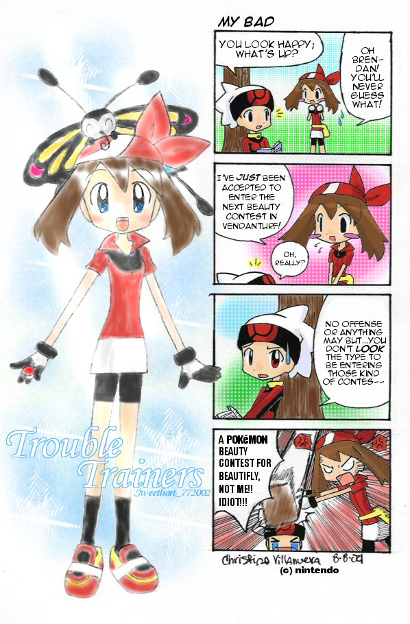 -Trouble Trainers!- Comic 9 by sweethart_772002