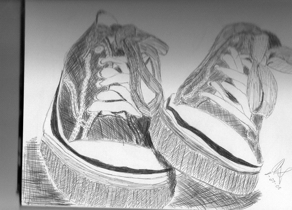 shoe sketch by sweetness1018