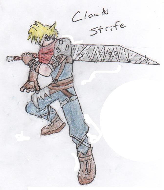 Cloud Strife-for contest by sword678