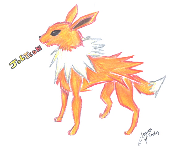 My very own Jolteon by sword_dragon