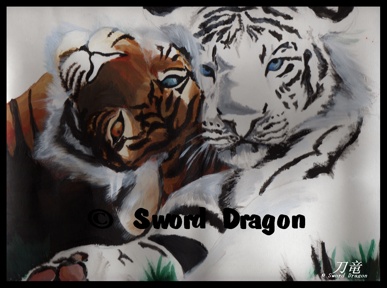 Tiger Love WIP 002 by sword_dragon