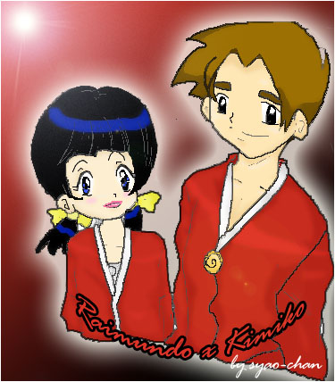 Raimundo and Kimiko... older? by syao-chan