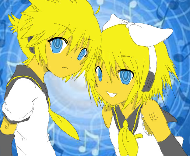 Rin and Len by syco252
