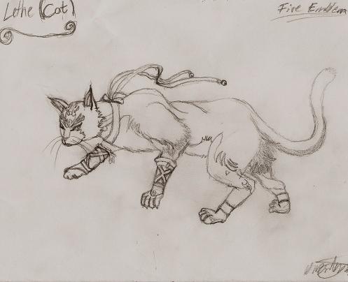 Lethe the Cat by syownonaruto28