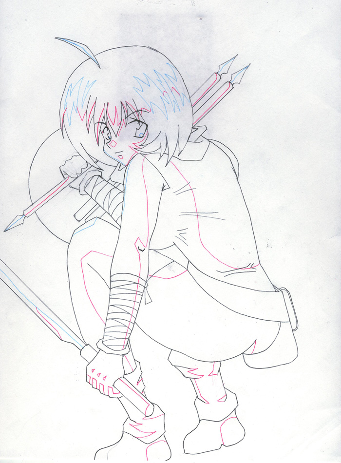 Aiel Spear Maiden(scan) by syros69er