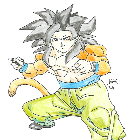 SS4 Goku!! by TIM_ArAgOrN