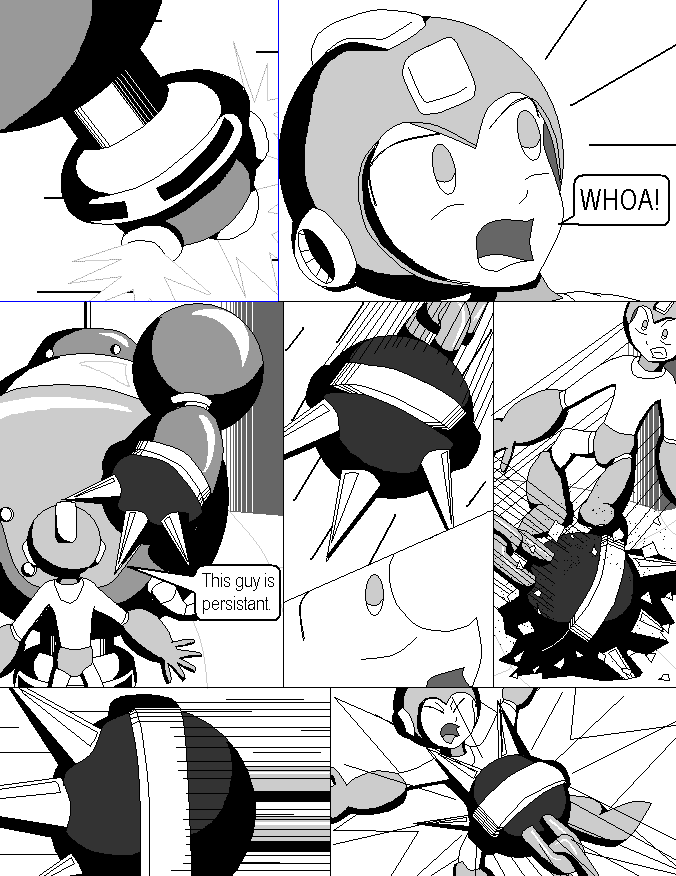 Mega Man x Sonic Page 15 by TKGBIdeon