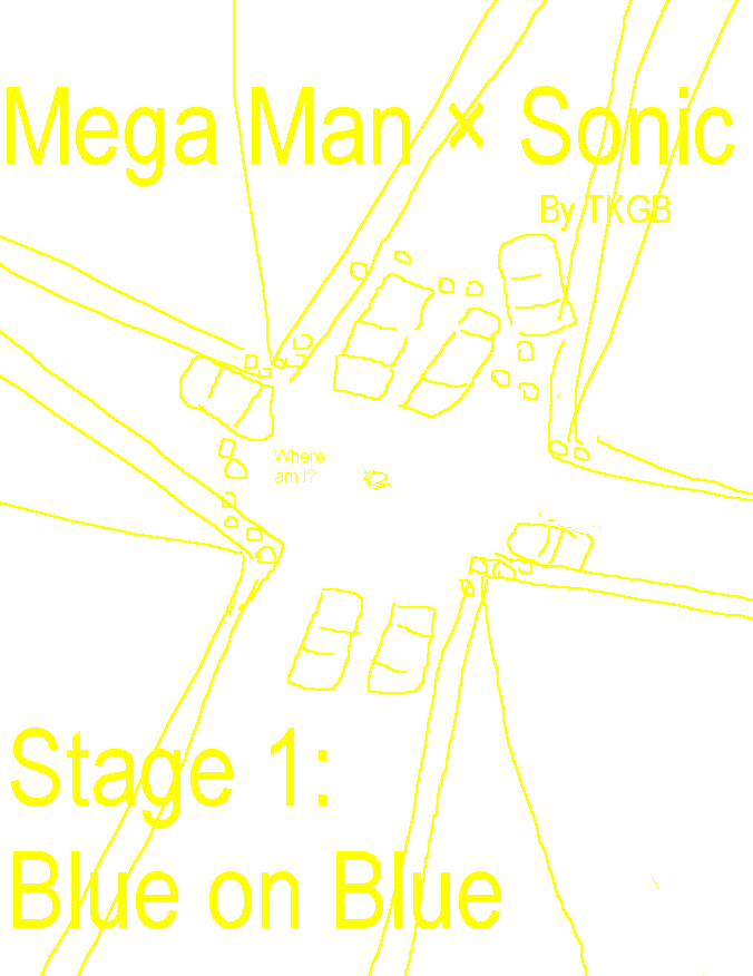 Mega Man x Sonic Page 28 Rough Draft by TKGBIdeon