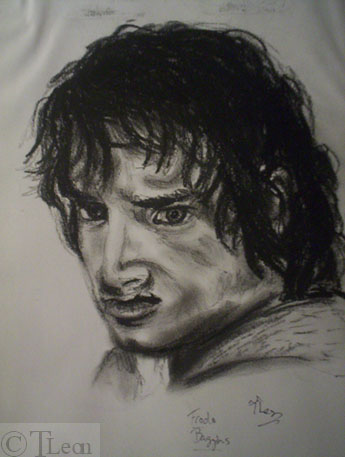 Charcoal Frodo - The Ring Takes Over by TLeon