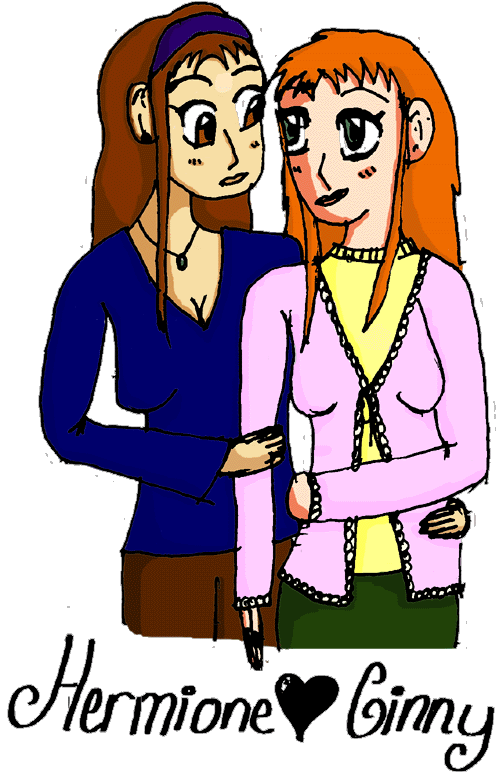 Hermione and ginny by TPauSilver