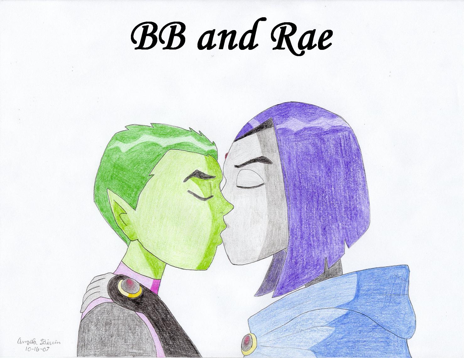 BB and Rae kiss by TTaddicted