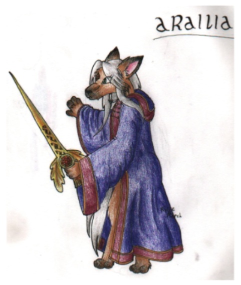 Arailia the Celtic Wolf by Tabery_kyou
