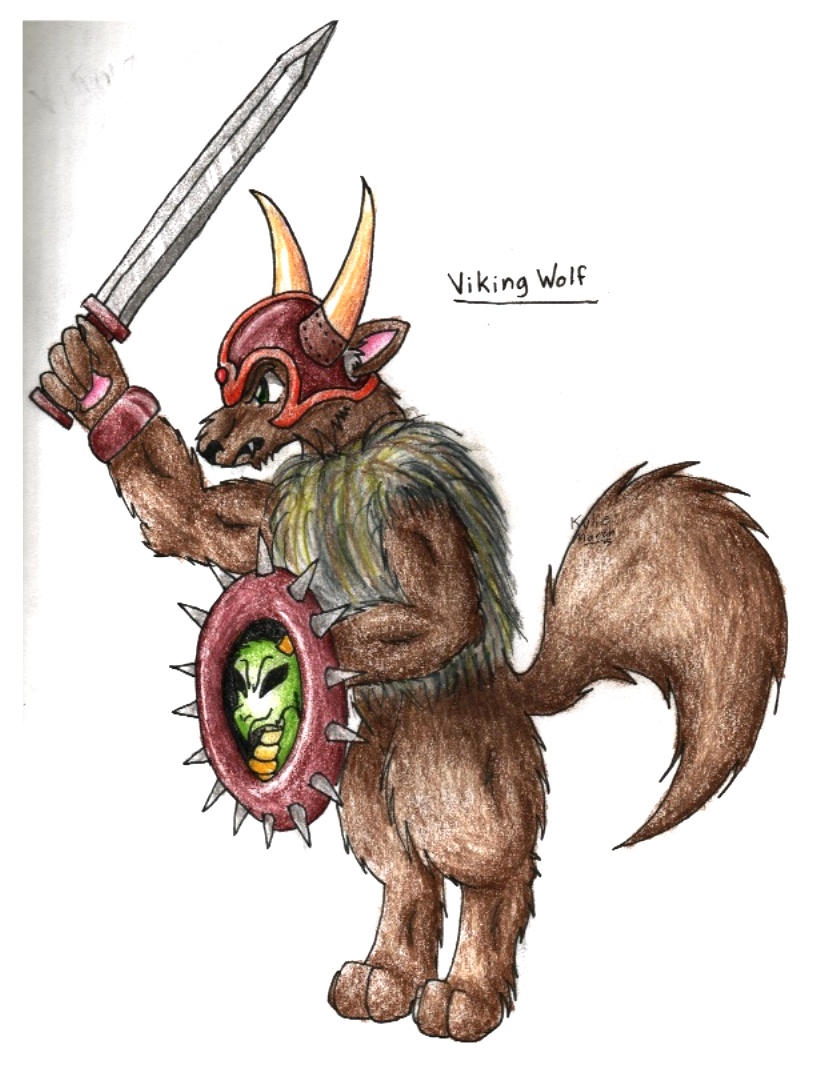 Viking Wolf by Tabery_kyou