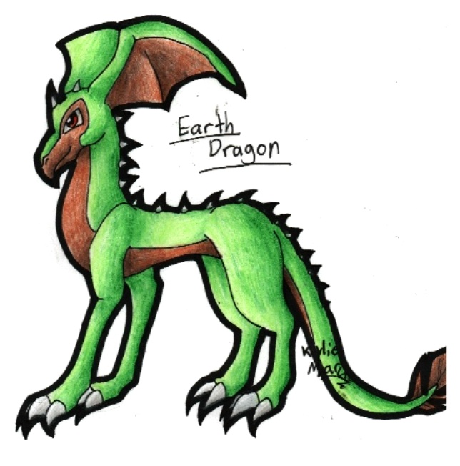 Common Earth Dragon by Tabery_kyou