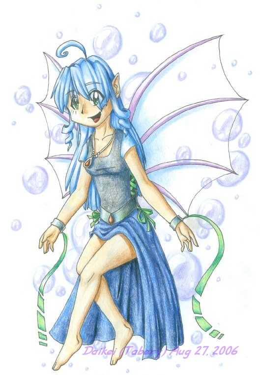 Water Fairy by Tabery_kyou