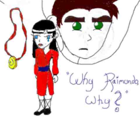 Raimundo and Kimiko drawn and coloured in my style by Tachzaruu