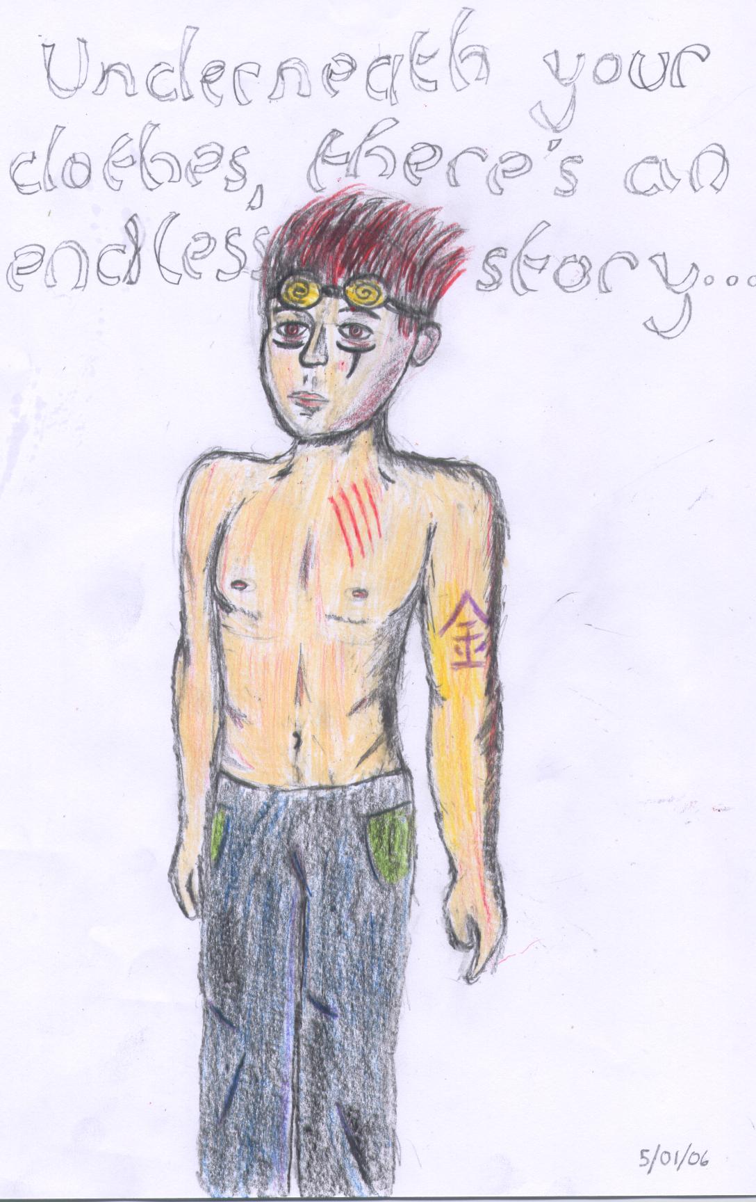 Topless Jack Spicer - kittycatsugar's request by Tachzaruu