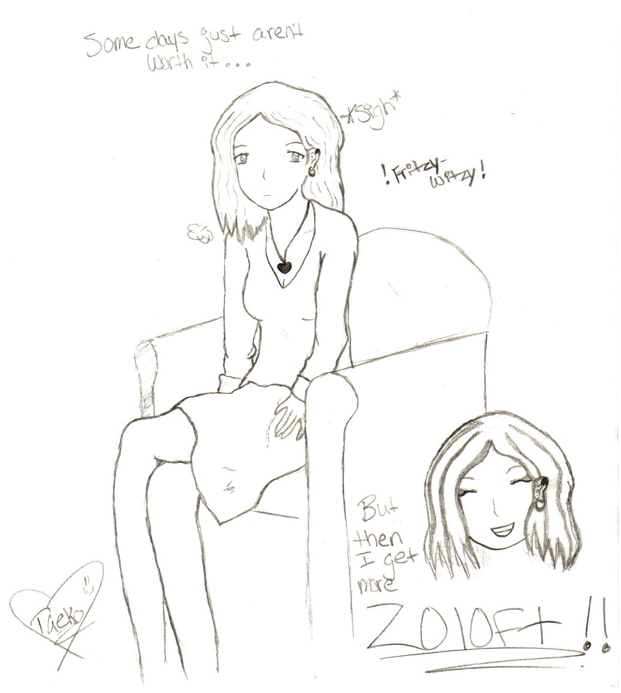 Fritzy Witzy Needs More Zoloft! by Taeko