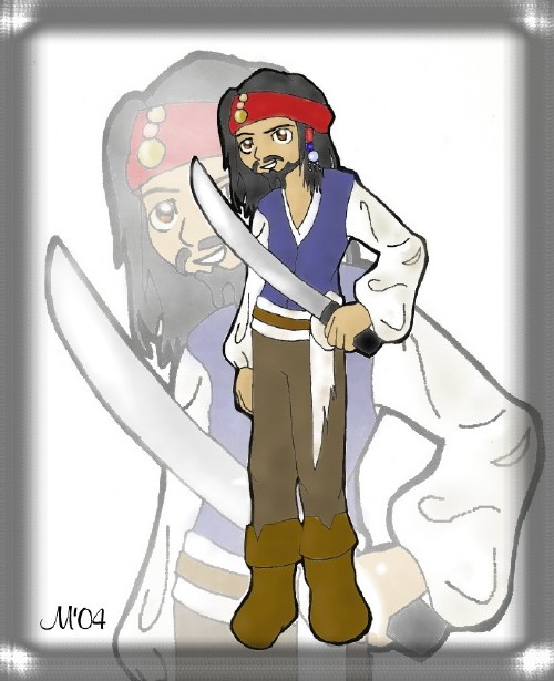 He's a Pirate by TaiMazria_HalfElven