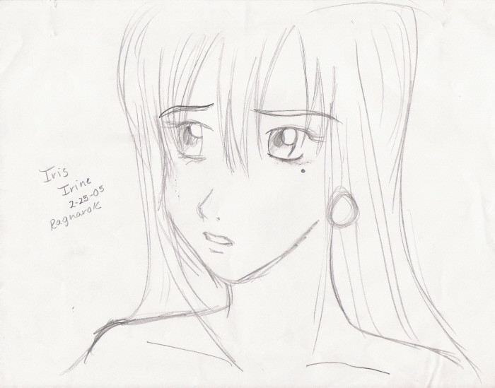 Iris Irine sketch by Taijiya
