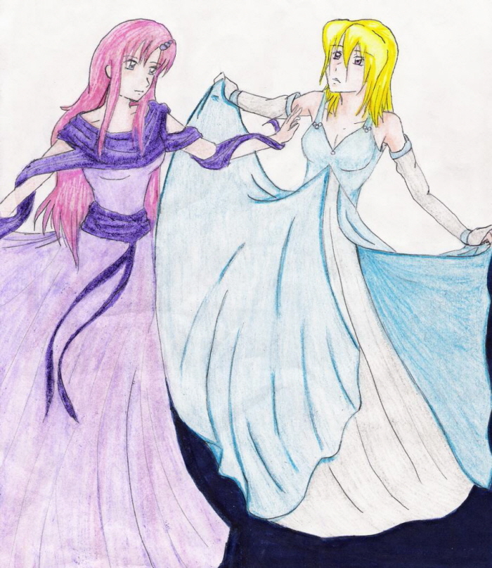 Maidens Lacus and Stellar by Taijiya