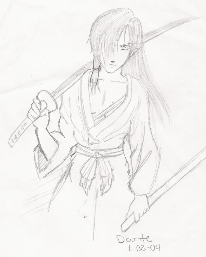 Dante_As a Samurai by Taijiya