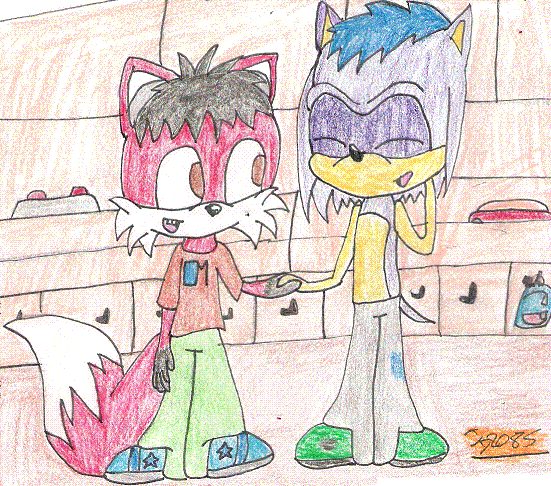 Kindergarden Meet ups- James and Max by Tails2085