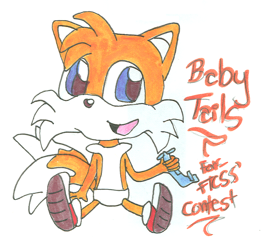 Cute baby tails from sonic the hedgehog