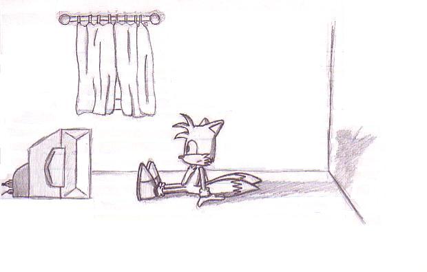 Tails Watches TV by TailsFan