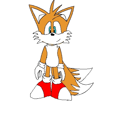 Tails on paint by TailsFan